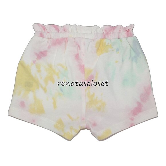Old Navy Baby Girls' Tie-Dye Printed Pull-On Jersey-Knit Shorts NWT - Picture 4 of 10